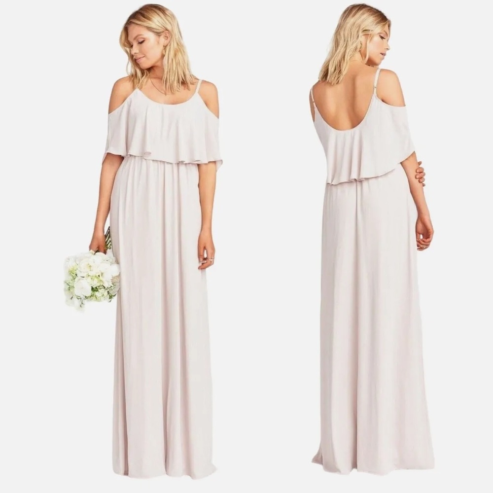 Show Me Your Mumu Caitlin Ruffle Maxi Dress Women's Size XXL